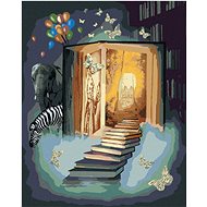 Zuty - Painting by Numbers - Magic Book, 40X50 Cm, Canvas+Frame - Painting by Numbers
