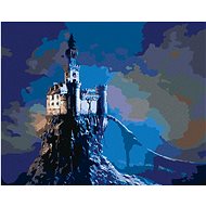 Zuty - Painting by Numbers - Old Castle on a Hill, 40X50 Cm, Canvas+Frame - Painting by Numbers