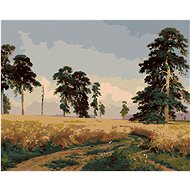 Zuty - Painting by Numbers - Rye (Ivan Shishkin), 80X100 Cm, Canvas+Frame - Painting by Numbers