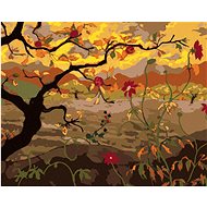 Zuty - Painting By Numbers - Apple Tree With Red Fruits (Paul Ranson), 40X50 Cm, Canvas+Frame - Painting by Numbers