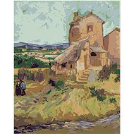 Zuty - Painting by Numbers - Old Mill (Vincent Van Gogh), 40X50 Cm, Canvas+Frame - Painting by Numbers