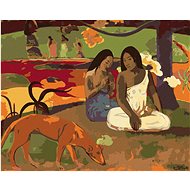 Zuty - Painting by Numbers - Arearea (Paul Gauguin), 80X100 Cm, Canvas+Frame - Painting by Numbers