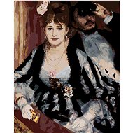 Zuty - Painting by Numbers - Theatre Box (Pierre-Auguste Renoir), 40X50 Cm, Canvas+Frame - Painting by Numbers
