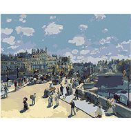 Zuty - Painting by Numbers - Pont-Neuf (Pierre-Auguste Renoir), 40X50 Cm, Canvas+Frame - Painting by Numbers