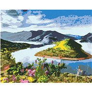 Zuty - Painting by Numbers - River Meanders, 40X50 Cm, Canvas+Frame - Painting by Numbers
