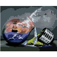 Zuty - Painting by Numbers - Environmental Protection, 40X50 Cm, Canvas+Frame - Painting by Numbers