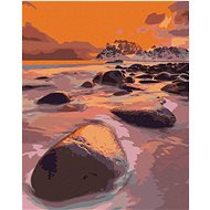 Zuty - Painting by Numbers - Spectacular Light in a Snowstorm, 40X50 Cm, Canvas+Frame - Painting by Numbers