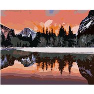 Zuty - Painting by Numbers - Landscape of Yosemite National Park in California, 40X50 Cm, Canvas+Ra - Painting by Numbers