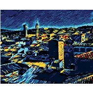 Zuty - Painting by Numbers - Florence According to Van Gogh, 40X50 Cm, Canvas - Painting by Numbers