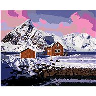 Zuty - Painting by Numbers - Amazing Landscape of Lofoten Islands, 40X50 Cm, Canvas+Frame - Painting by Numbers