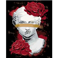 Zuty - Painting by Numbers - Venus With Red Roses, 40X50 Cm, Canvas+Frame - Painting by Numbers