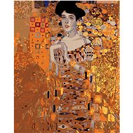 Zuty - Painting by Numbers - Golden Adele (G. Klimt), 40X50 Cm, Canvas+Frame - Painting by Numbers