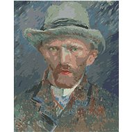 Zuty - Painting by Numbers - Self-Portrait Ii (Van Gogh), 40X50 Cm, Canvas+Frame - Painting by Numbers