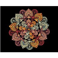Zuty - Painting by Numbers - Mandala Ix, 40X50 Cm, Canvas+Frame - Painting by Numbers