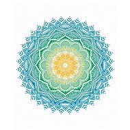 Zuty - Painting by Numbers - Mandala Viii, 40X50 Cm, Canvas+Frame - Painting by Numbers
