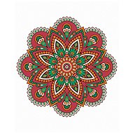Zuty - Painting by Numbers - Mandala Vi, 40X50 Cm, Canvas+Frame - Painting by Numbers