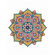 Zuty - Painting by Numbers - Mandala Iii, 40X50 Cm, Canvas+Frame - Painting by Numbers