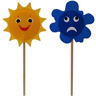 Sunshine-right/Mouse-wrong, 2 parts. set of teaching aids - Educational Set