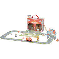 BusyKids Montessori Mobile Game Fire Station - Game Set