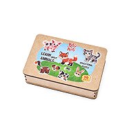 Busykids Montessori threading animals - Activity Board