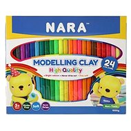 Teddies Nara 1000 g 24 pcs in a box - Modelling Clay