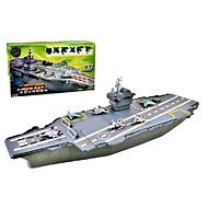 Model Aircraft Carrier with Sound and Lights - Plastic Model