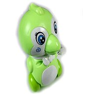 Micro trading Parrot for stretching 9 cm green - Baby Toy