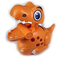 Micro trading Dinosaur when squeezed 9 cm orange - Baby Toy