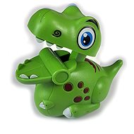 Micro trading Dinosaur after squeezing riding 9 cm green - Baby Toy