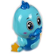 Micro trading Duck on the stretch 8,5 cm blue - Baby Toy