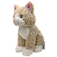 Mikrotrading Plush sitting cat, 23 cm - Soft Toy