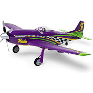 E-flite P-51D Voodoo 0,44 m SAFE Select BNF Basic - RC Airplane