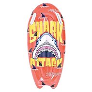 SUN CLUB Surfboard, shark motif, red - Inflatable Water Mattress