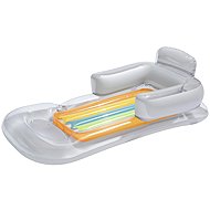 Bestway 43028 Inflatable mattress, armchair, lounger, 161 × 84 cm, silver - Inflatable Water Mattress