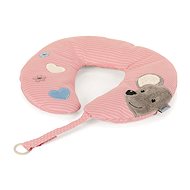 Sterntaler Necktie baby mouse Mabel 24 cm + pacifier string 6512001 - Travel Pillow