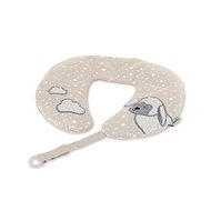 Sterntaler neck warmer baby sheep Stanley 24 cm + pacifier string 6511968 - Travel Pillow