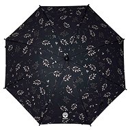 Dooky Romantic Leaves Black Umbrella - Umbrella for stroller