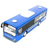 KIK KX9563 RC bus with opening door 32cm blue - Remote Control Car