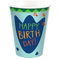 Javoli Paper cups Dinosaur 250 ml 8 pcs - Drinking Cup