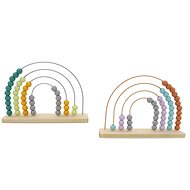 Wooden Rainbow Counter - Abacus