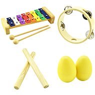 Music Set with Tambourine - Instrument Set for Kids