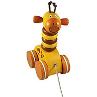 Detoa Tractor Giraffe Mary - Push and Pull Toy