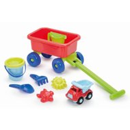 Ecoiffier Trolley with teapot and sand set - Sand Tool Kit