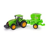 Tractor with trailer 41x10x11cm - Tractor