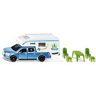 Siku Blister - Wohn Pick-up Ford F150 - Metall-Modell