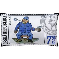 Pillow 43x25cm, Schweik, Stamp - Pillow