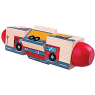 Bigjigs Toys Motor roller transport - Motor Skill Toy