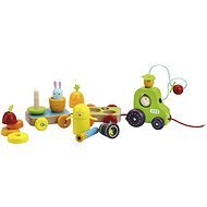 Vilac Multifunctional pulling tractor - Push and Pull Toy