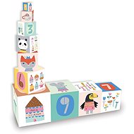 Vilac Folding Tower of Blocks Suzy Ultman - Picture Blocks