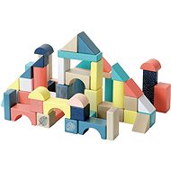 Vilac Wooden cubes coloured Canopée 54 pcs - Kids’ Building Blocks